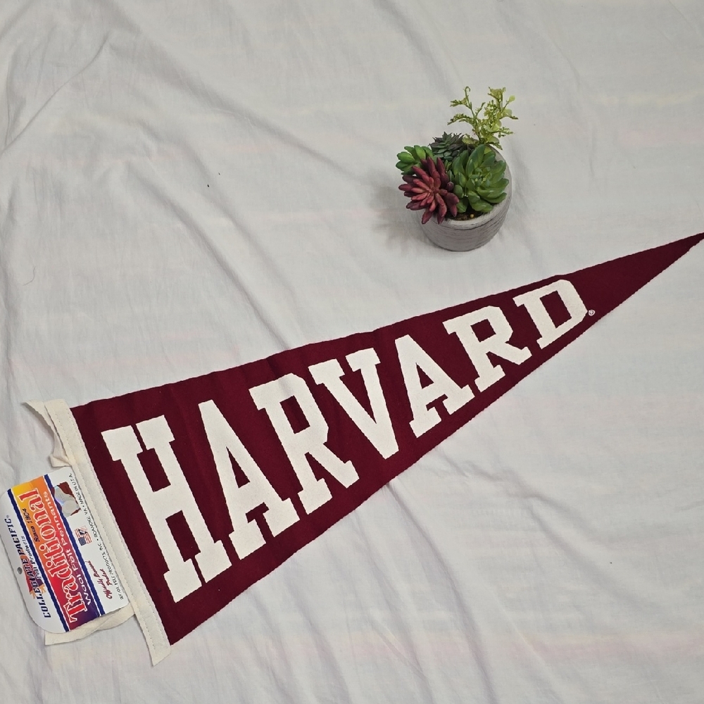 Harvard Wall Felt Penant  NWT